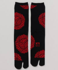 Media Tabi japonesa (25–28 cm): Botan Kamon