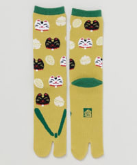 Media Tabi japonesa (25–28 cm): Mingei Hanao Maneki-neko