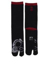 Media Tabi japonesa (25–28 cm): Rostro de Daruma