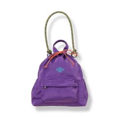 Tote Bag japonés con bordado Takaramusubi