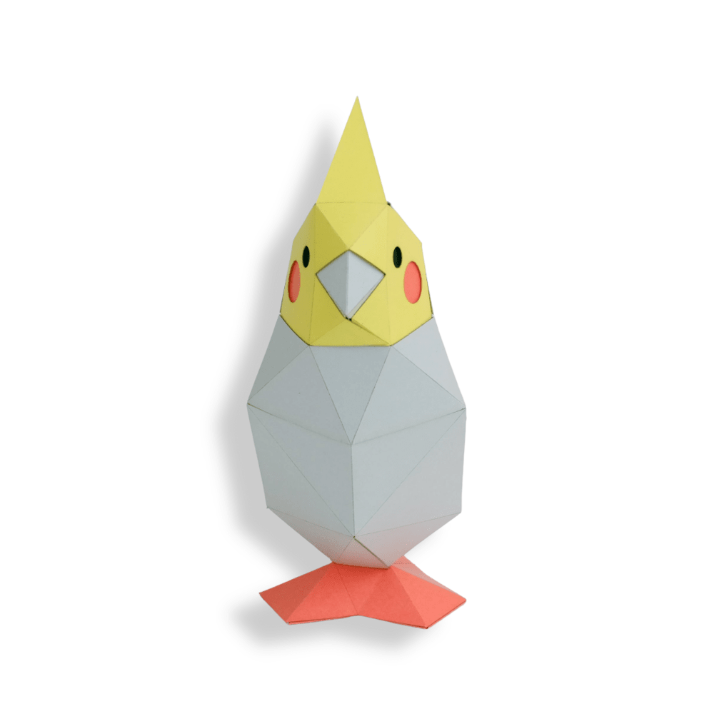 Cacatúa 3D tiny armable3