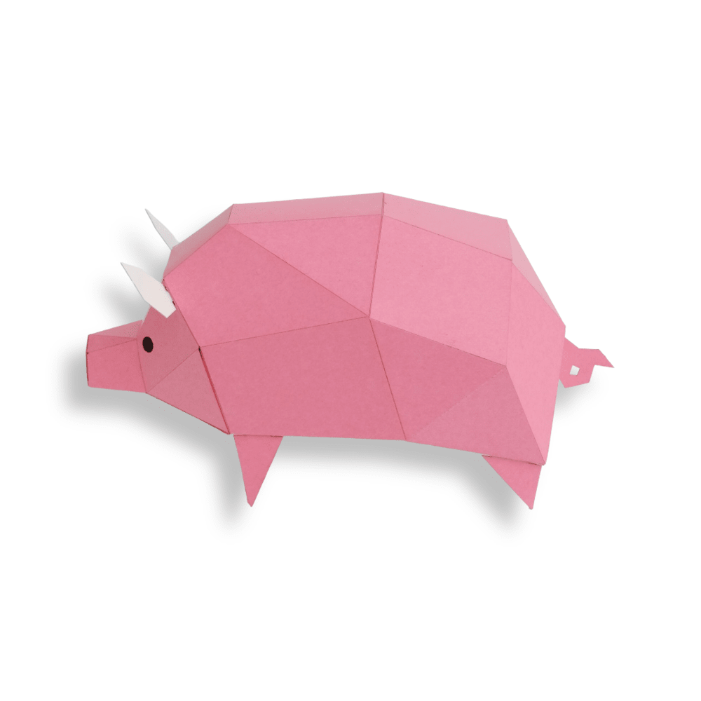 Cerdo 3D tiny armable2