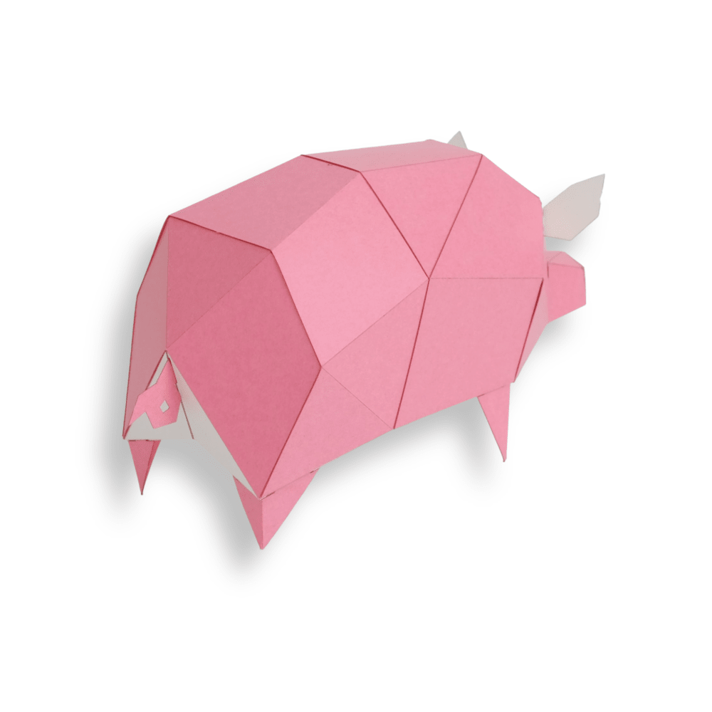 Cerdo 3D tiny armable5