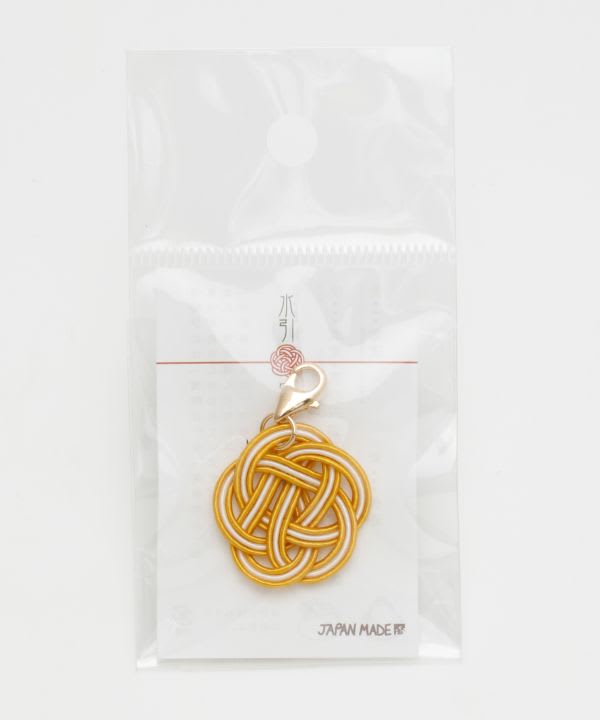 Charm japonés de Mizuhiki Ume Musubi: Buenos deseos3
