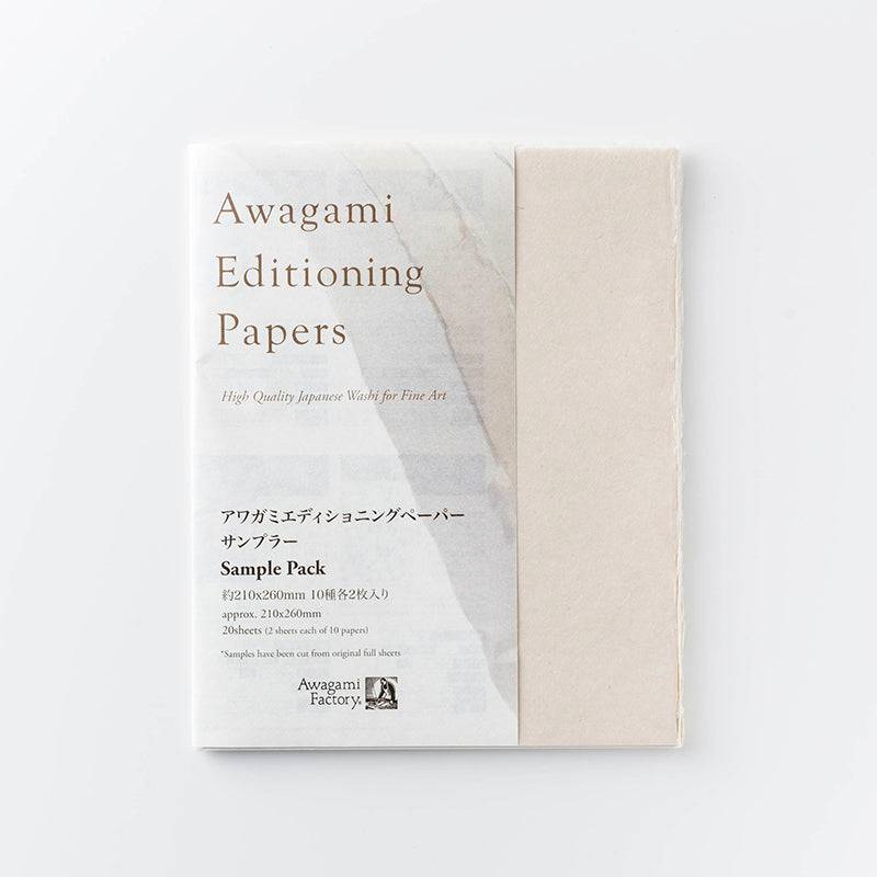 Awagami Editioning Fine Art Sample Pack – 10 tipos / 20 hojas1