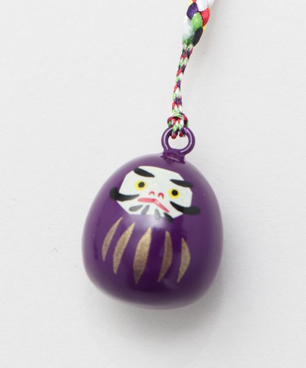 Strap japonés de metal (Netsuke) Daruma10
