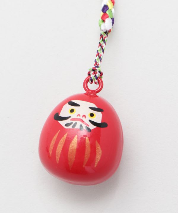 Strap japonés de metal (Netsuke) Daruma12