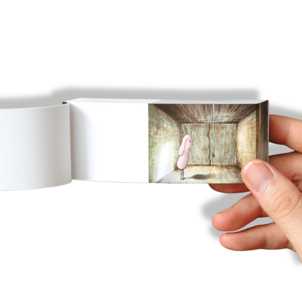 Flipbook japonés Rabbit with long ears3