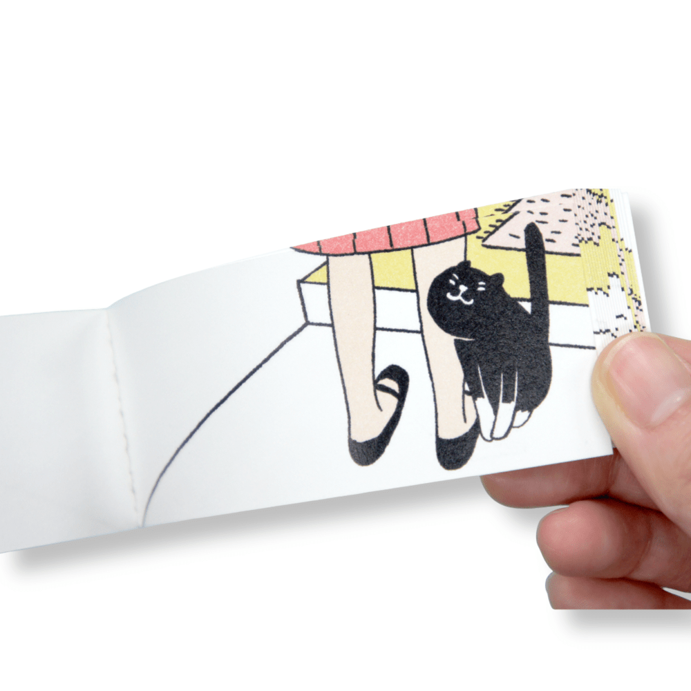 Flipbook japonés Cat’s welcome5