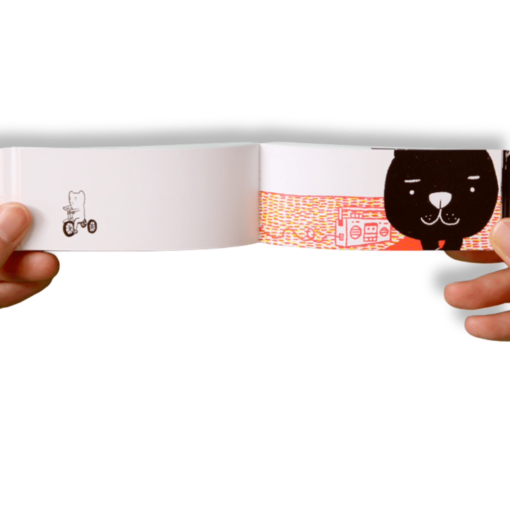 Flipbook japonés A kitten´s way of greeting3