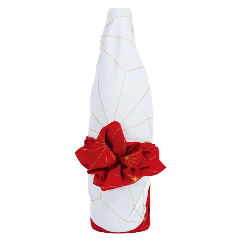 Furoshiki japonés 70 cm Hare tsutsumi | Asanoha y Tortuga (Carey)2