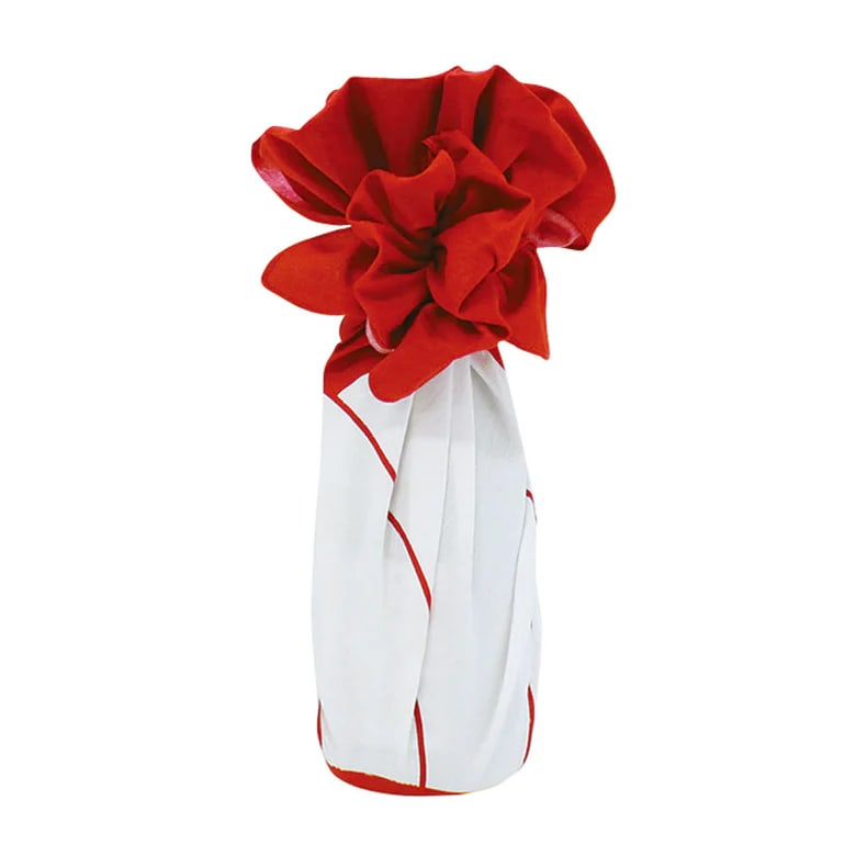 Furoshiki japonés 70 cm Hare tsutsumi | Pine Bamboo Plum Red2