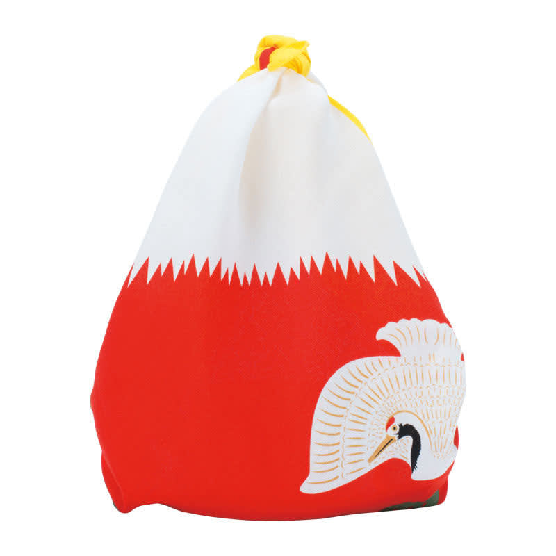Furoshiki japonés 48 cm COCHAE Monte Fuji Amarillo4