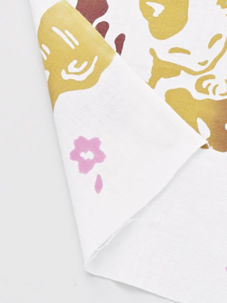 Tenugui japonés: Gatos entre flores de cerezo4