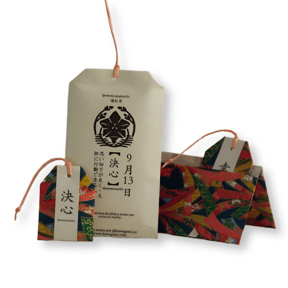 Hanamori: Amuleto japonés personalizado con tu esencia1