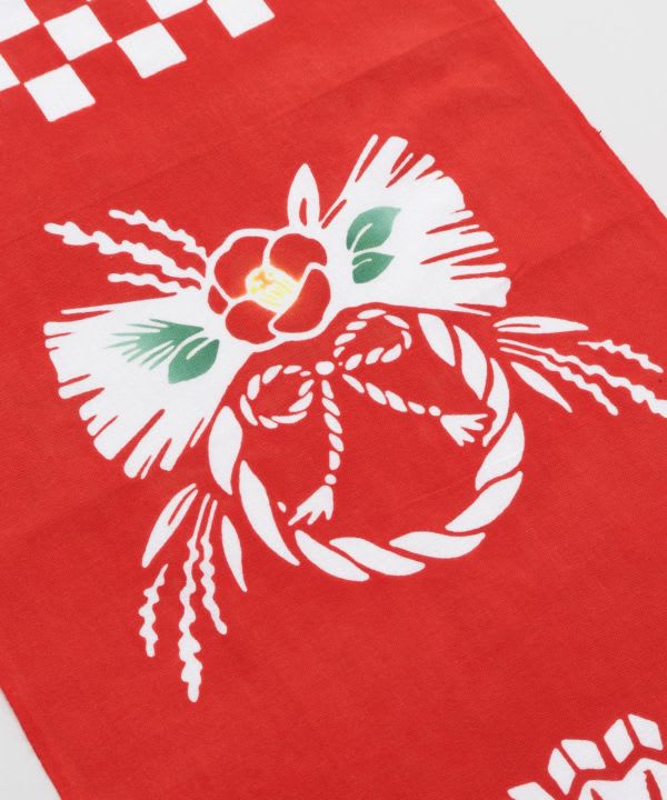 Tenugui japonés: Kagami Mochi – Año Nuevo japonés2