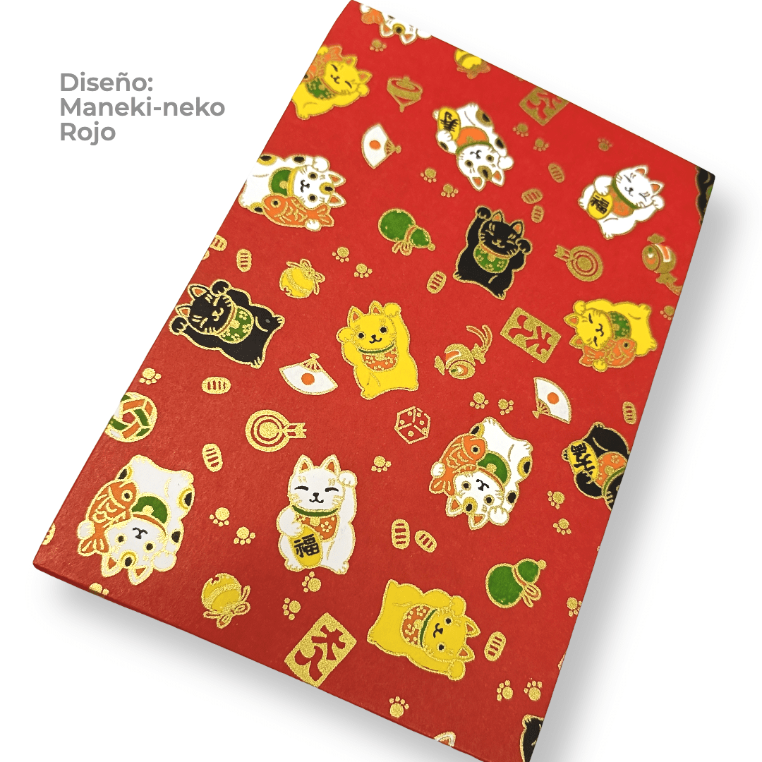 Libreta acordeón japonesa con bolsillo | Cuaderno creativo de papel washi3
