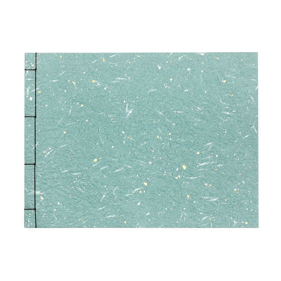 Libreta japonesa horizontal de Hosho Washi – Kin Gin Furimomigami2
