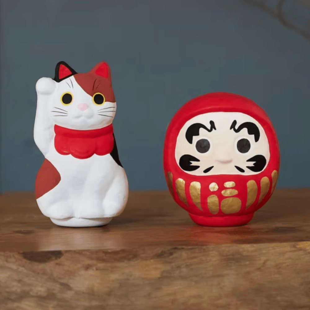 Manekineko de Takasaki en Papel maché5