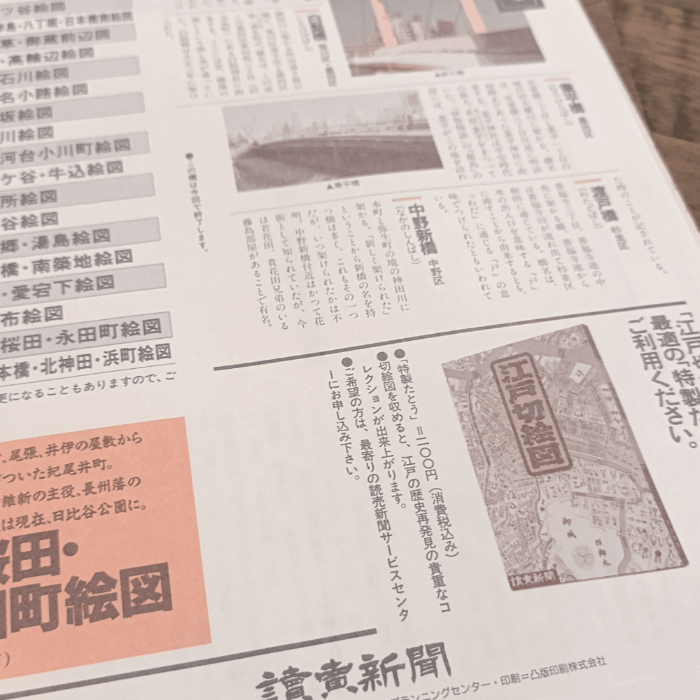 Mapa histórico desplegable de Edo – Azabu4