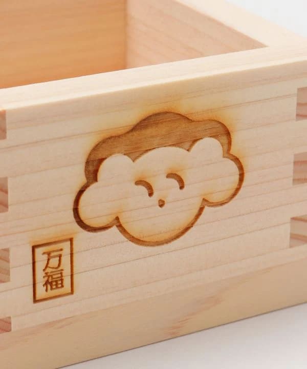 Manpuku Masu – recipiente japonés de madera de 180 ml1