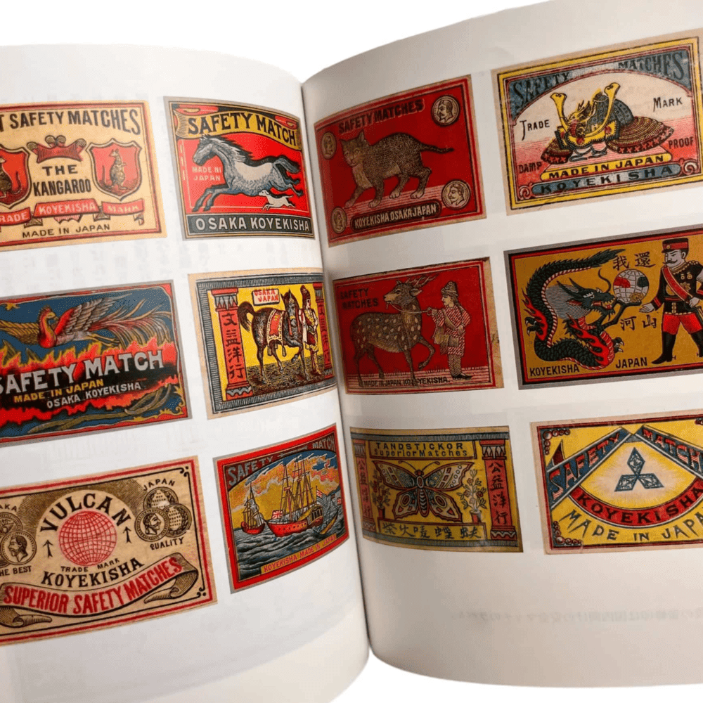 Matchbox labels in Japan2