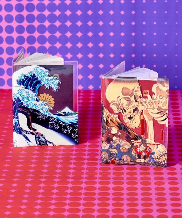 Ukiyoe cover para pasaporte – Diseños de arte japonés11