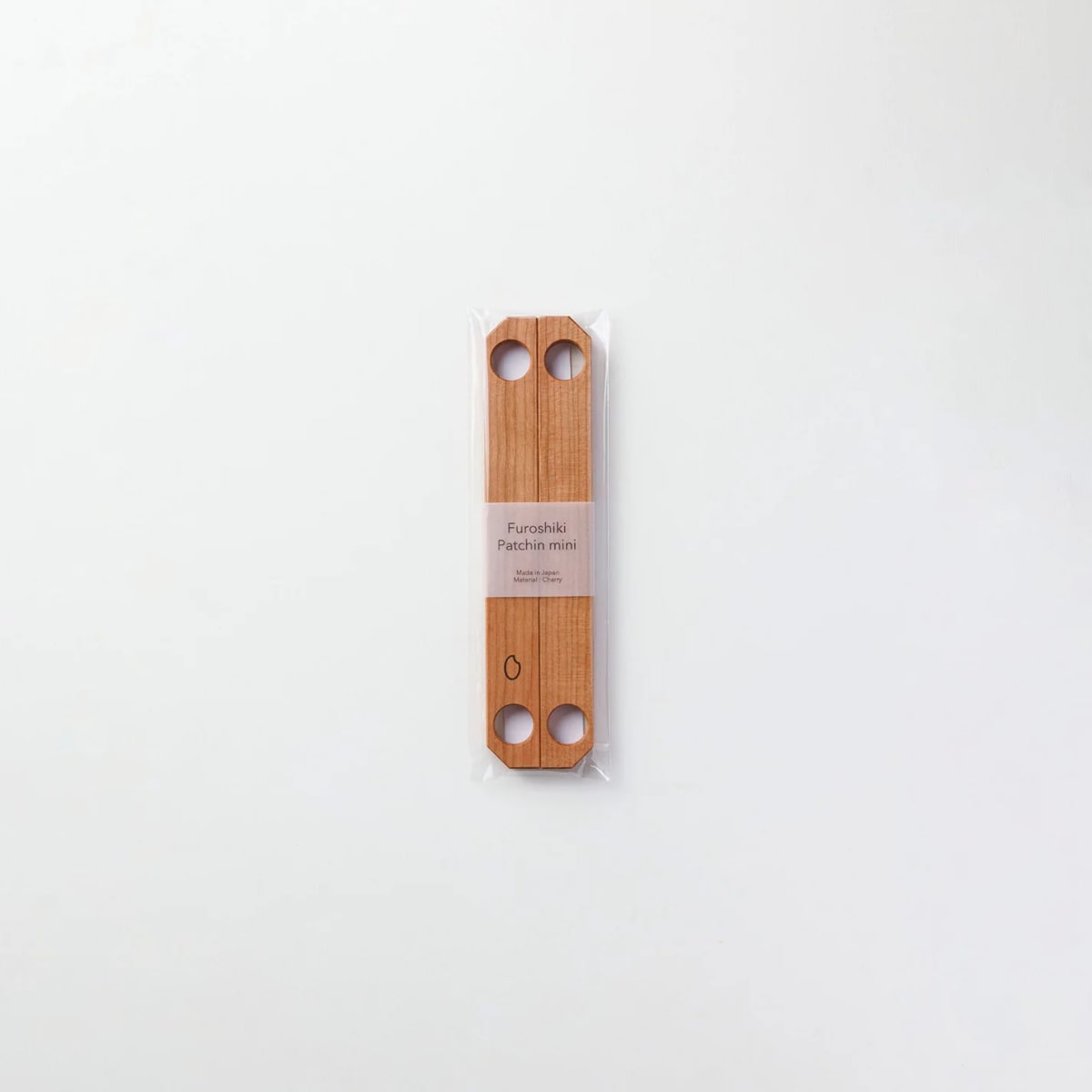 Patchin Mini de madera de cerezo para furoshiki – Set de 21