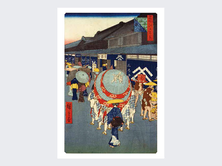 Libro de postales: Hiroshige Utagawa – One Hundred Famous Views of Edo2