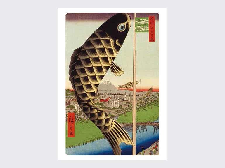 Libro de postales: Hiroshige Utagawa – One Hundred Famous Views of Edo3