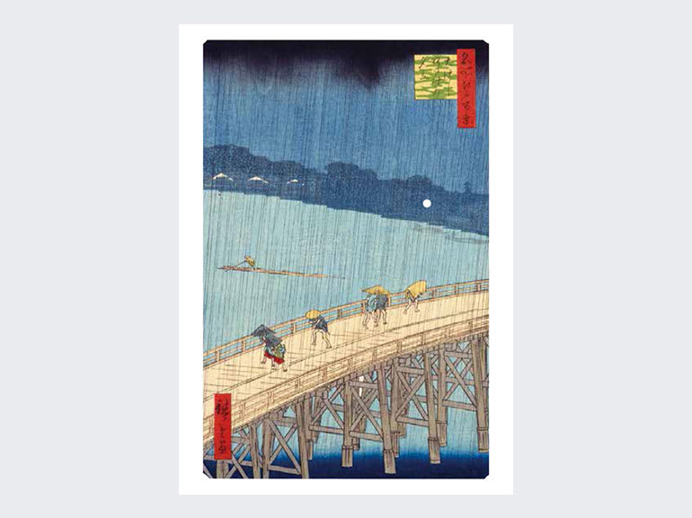 Libro de postales: Hiroshige Utagawa – One Hundred Famous Views of Edo4