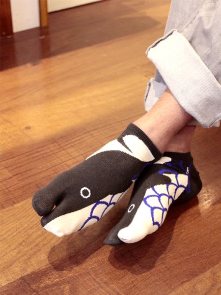 Media Tabi japonesa (25–28 cm): Kujira3