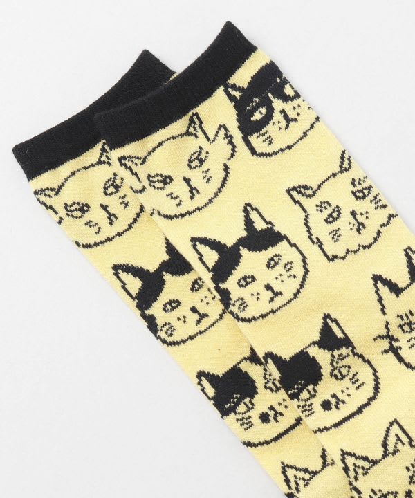 Media Tabi japonesa (25–28 cm): Neko no Okao (gato)2