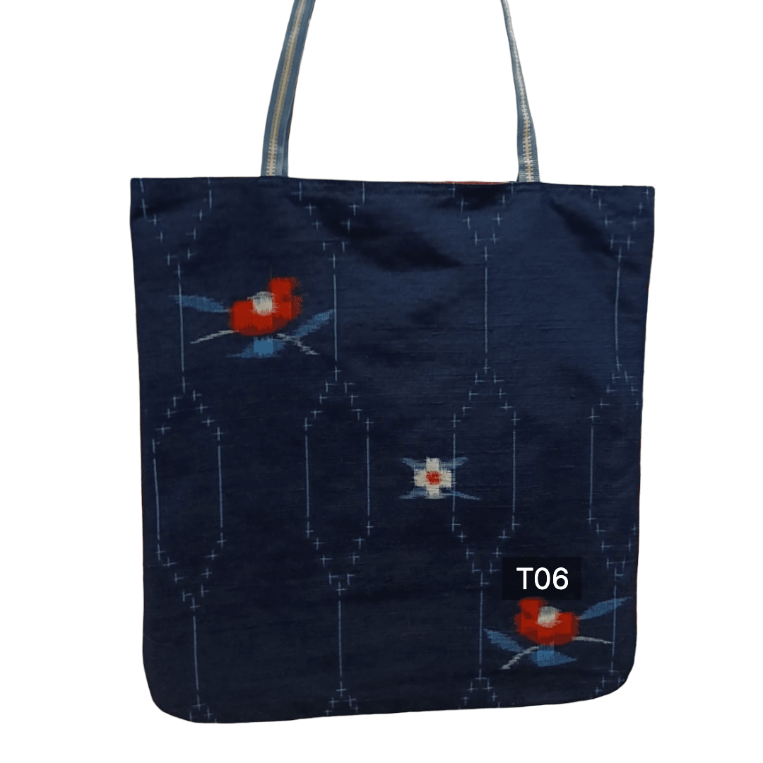 Tote bags reversibles japoneses de kimono5