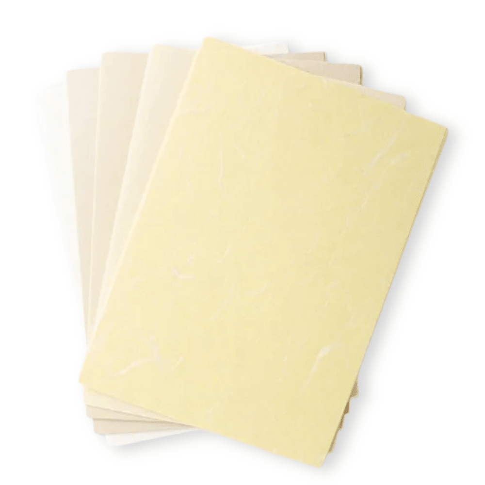 Washi Paper Mixed Naturals Pack A4 – 50 hojas | Awagami Factory3