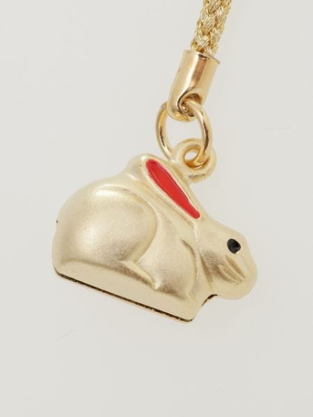 Strap o colgante japonés dorado de zodiaco japonés5