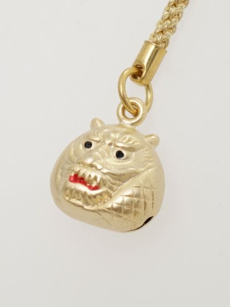 Strap o colgante japonés dorado de zodiaco japonés6