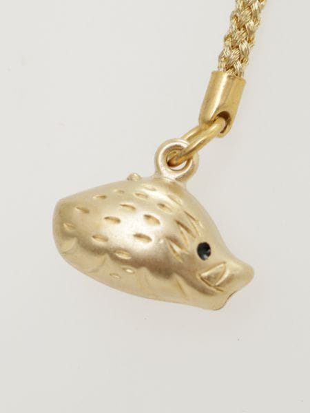 Strap o colgante japonés dorado de zodiaco japonés13