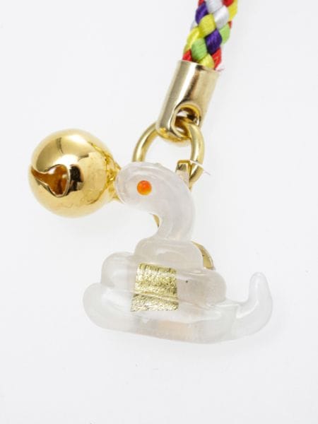 Strap o colgante japonés del zodiaco con hoja de oro14