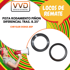 PISTA RODAMIENTO PIÑON DIFERENCIAL TRASERO 8.25