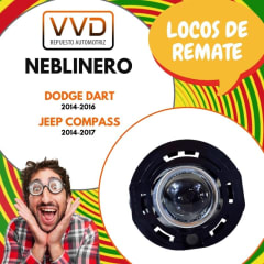 NEBLINERO DELANTERO D/I DODGE DART 2014/2016 JEEP COMPASS 2014/2017