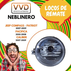 NEBLINERO DELANTERO DER/IZQ CHRYSLER PACIFICA 2005/2008 DODGE CALIBER 2007/2009 JEEP COMPASS 2007/2009