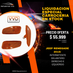 FOCOS INTERMITENTES DELANTEROS D/I JEEP RENEGADE 2015/2020