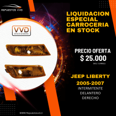 FOCO INTERMITENTE DEL. DER. JEEP LIBERTY 2005/2007