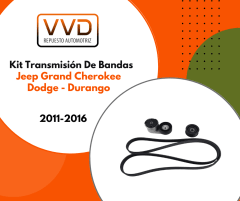 KIT TRANSMISION DE BANDA JEEP GRAND CHEROKEE DODGE DURANGO 2011/2021  3