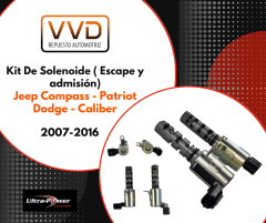 KIT DE SELENOIDE (ESCAPE Y EMISION) JEEP COMPASS-PATRIOT DODGE CALIBER 2007/2016