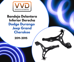 BANDEJA DELANTERA INFERIOR DERECHA DODGE DURANGO 2011/2015 JEEP GRAND CHEROKEE 2011/2015 5