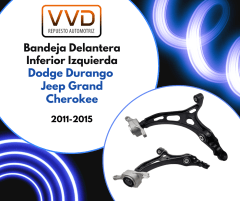 BANDEJA DELANTERA INFERIOR IZQUIERDA DODGE DURANGO 2011/2015 JEEP GRAND CHEROKEE 2011/2015 5