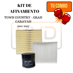 KIT AFINAMIENTO TOWN COUNTRY - GRAN CARAVAN 01/07