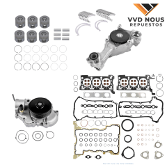 Kit Ajuste Motor RAM 1500 3.0 EcoDiesel 2016 STD – Pistones, Metales, Empaquetaduras, Bomba Aceite y Agua